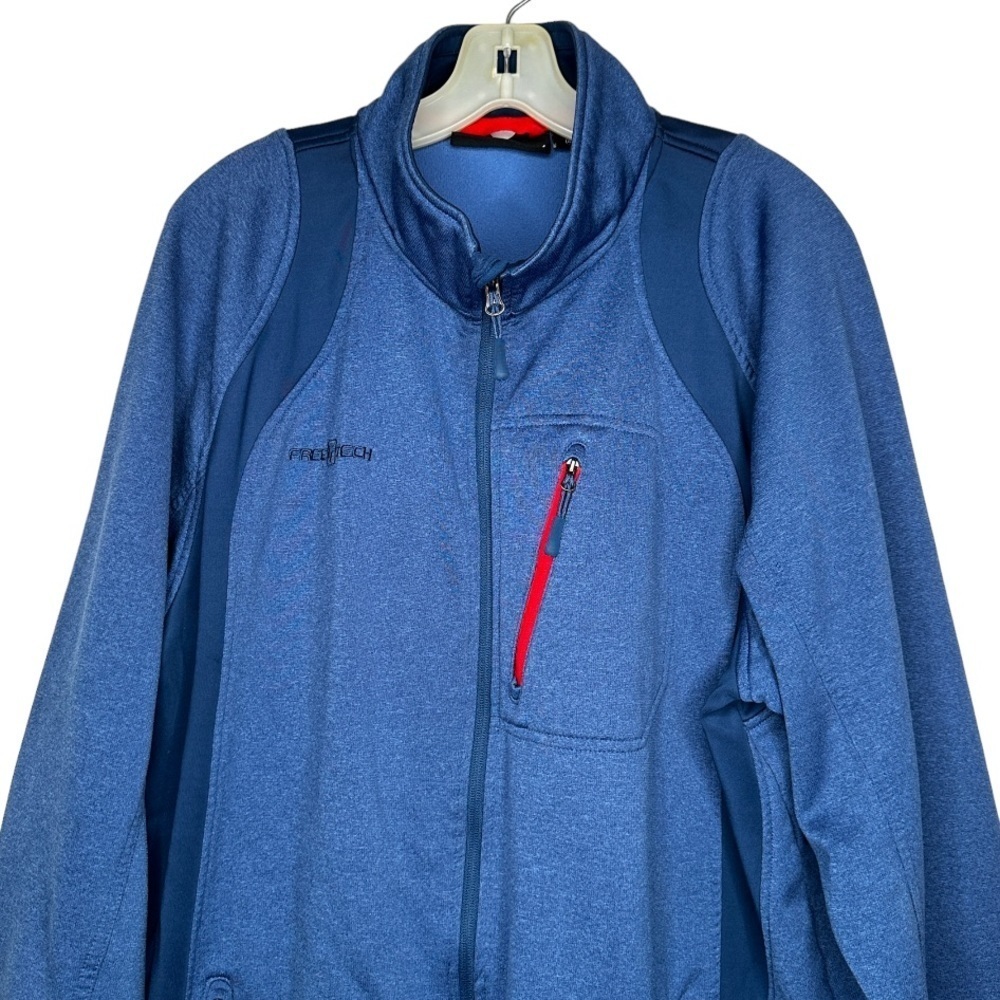 Free Tech Blue Zip Jacket - Picture 2 of 5